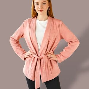 🧥H&M Super Cute Lightweight Tie-Waist Jacket Kimono